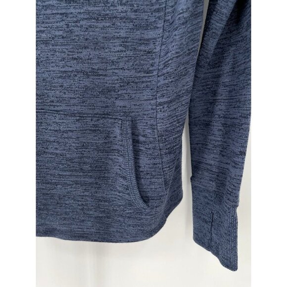 Athleta Techie Sweat Cowl Neck Hoodie XXS Long Sleeve, Front Pocket, Thumb Hole - Picture 3 of 13
